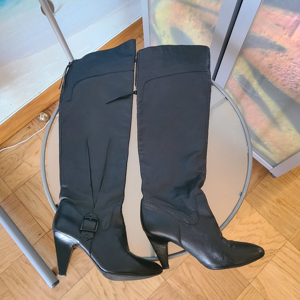 OVER THE KNEE Vintage GUESS GENUINE Leather Over The Knee BOOTS